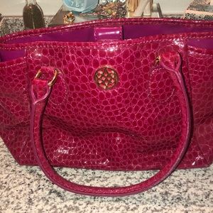 Gently used Antonio melani pink leather purse